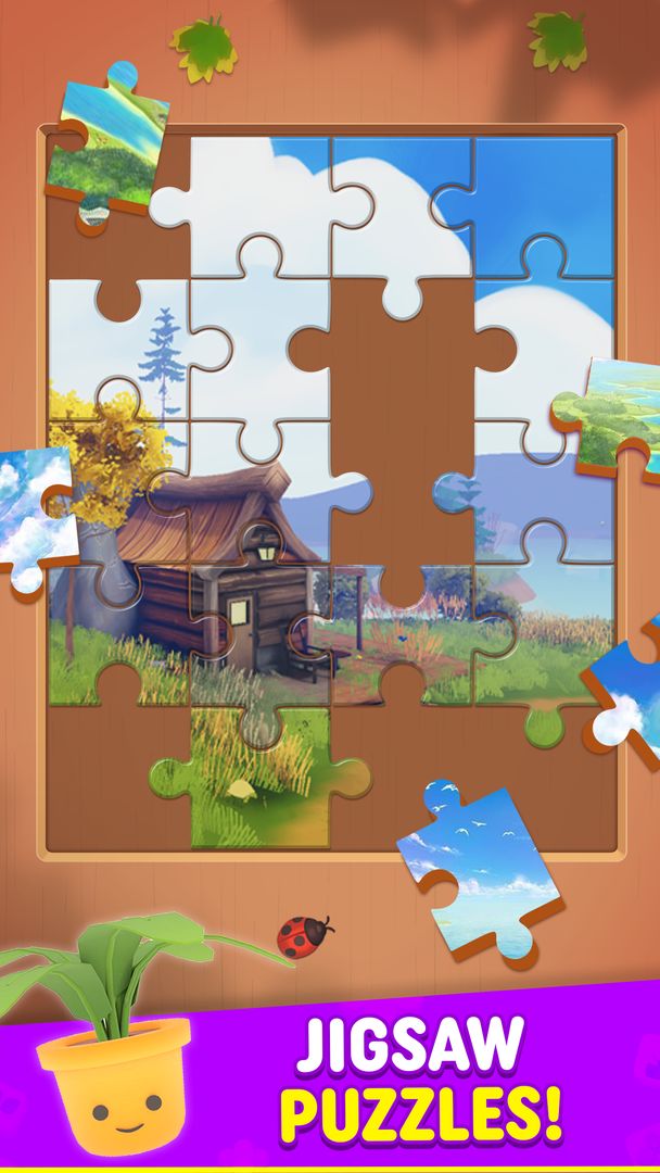 Tile Garden: Relaxing Puzzle ภาพหน้าจอเกม