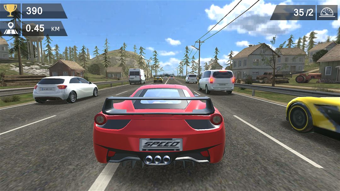 Screenshot of Racing Traffic Car Speed