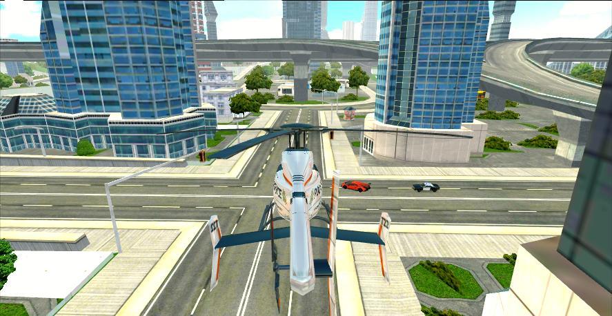 Screenshot 1 of นักบินเฮลิคอปเตอร์ตำรวจ 3D 1.8