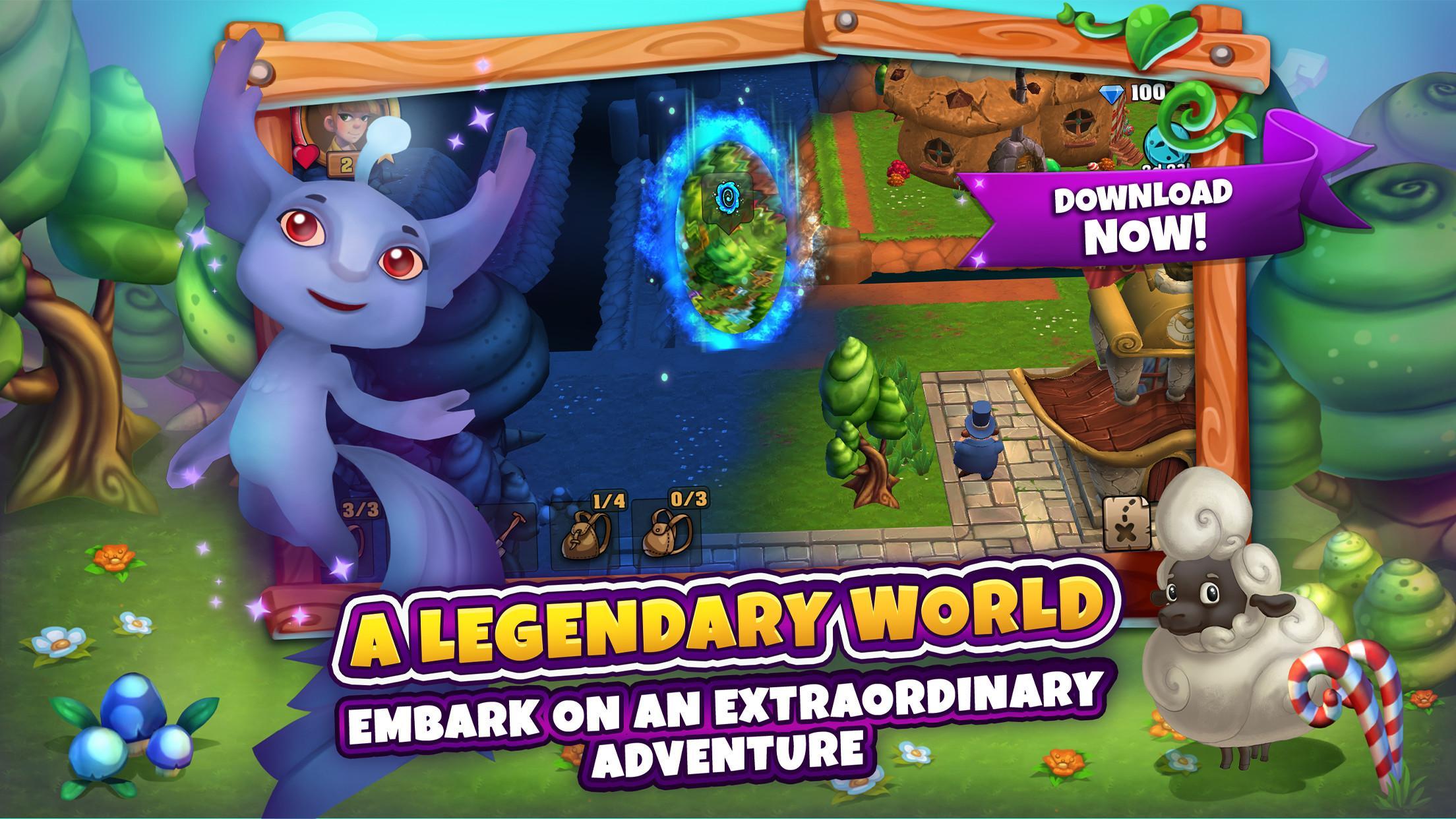 upjers Wonderland Game Screenshot