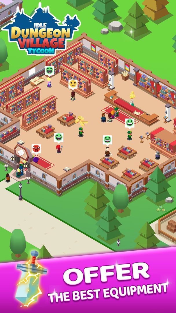 Idle Dungeon Village Tycoon - Adventurer Village screenshot game