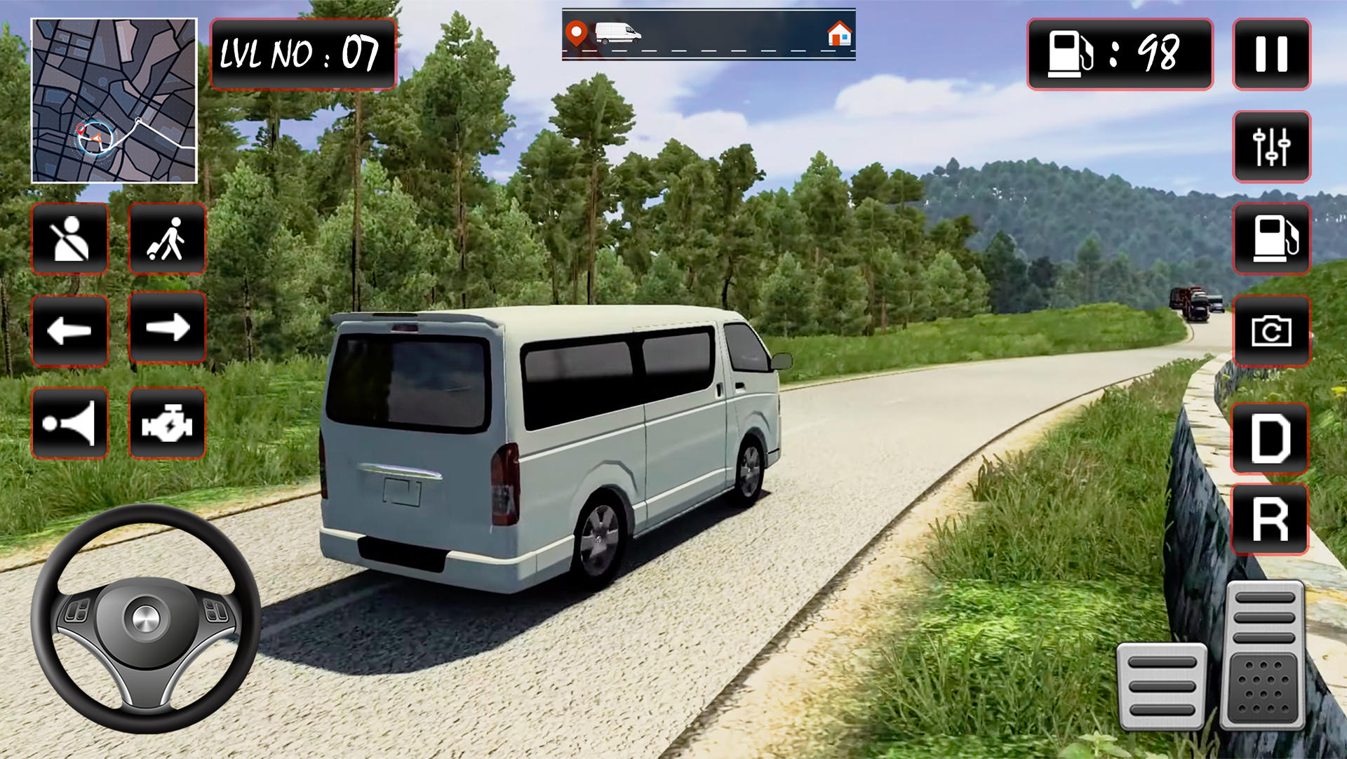 Screenshot 1 of Van Simulator Euro Van Games 3