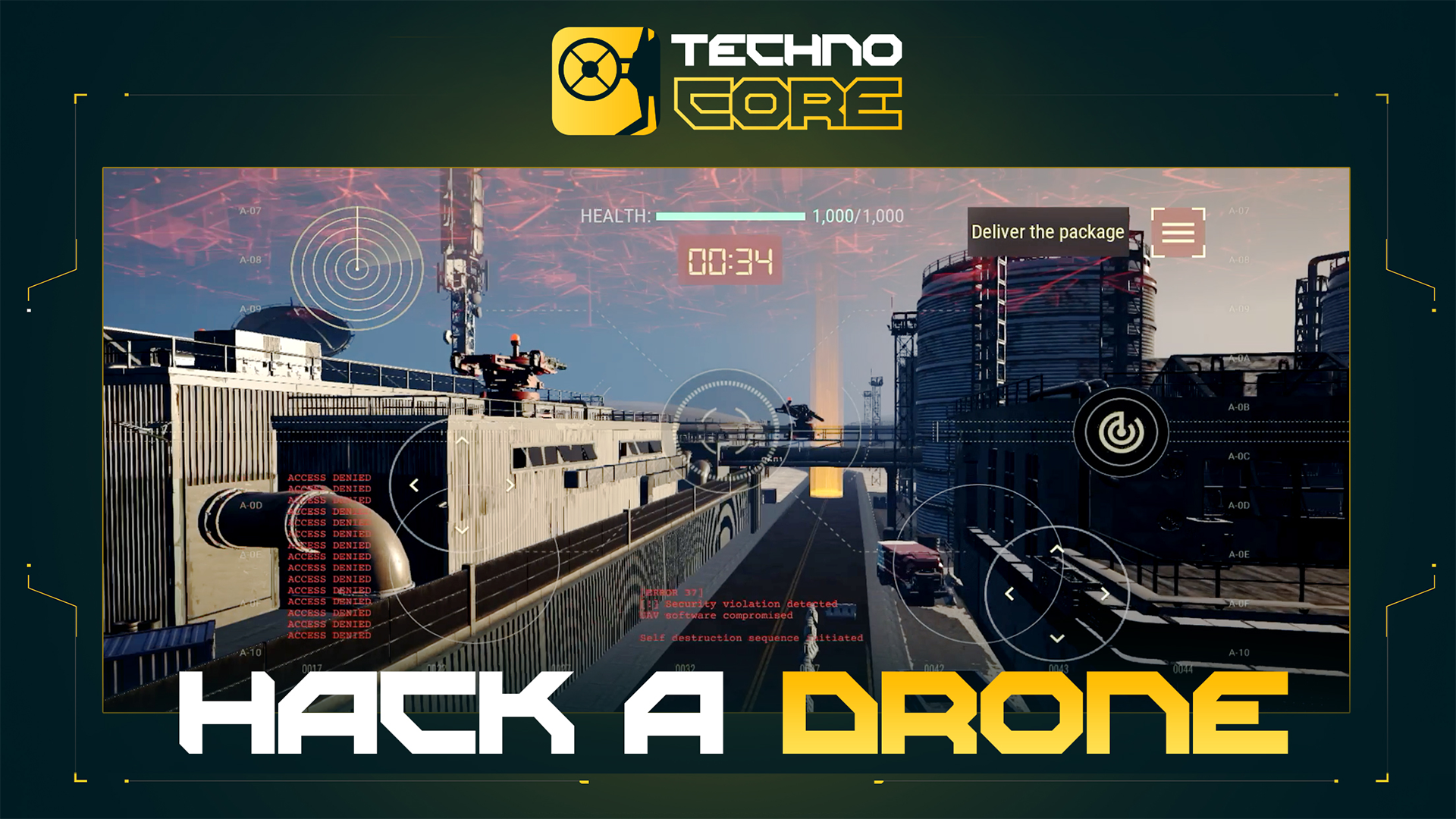 TECHNOCORE screenshot game