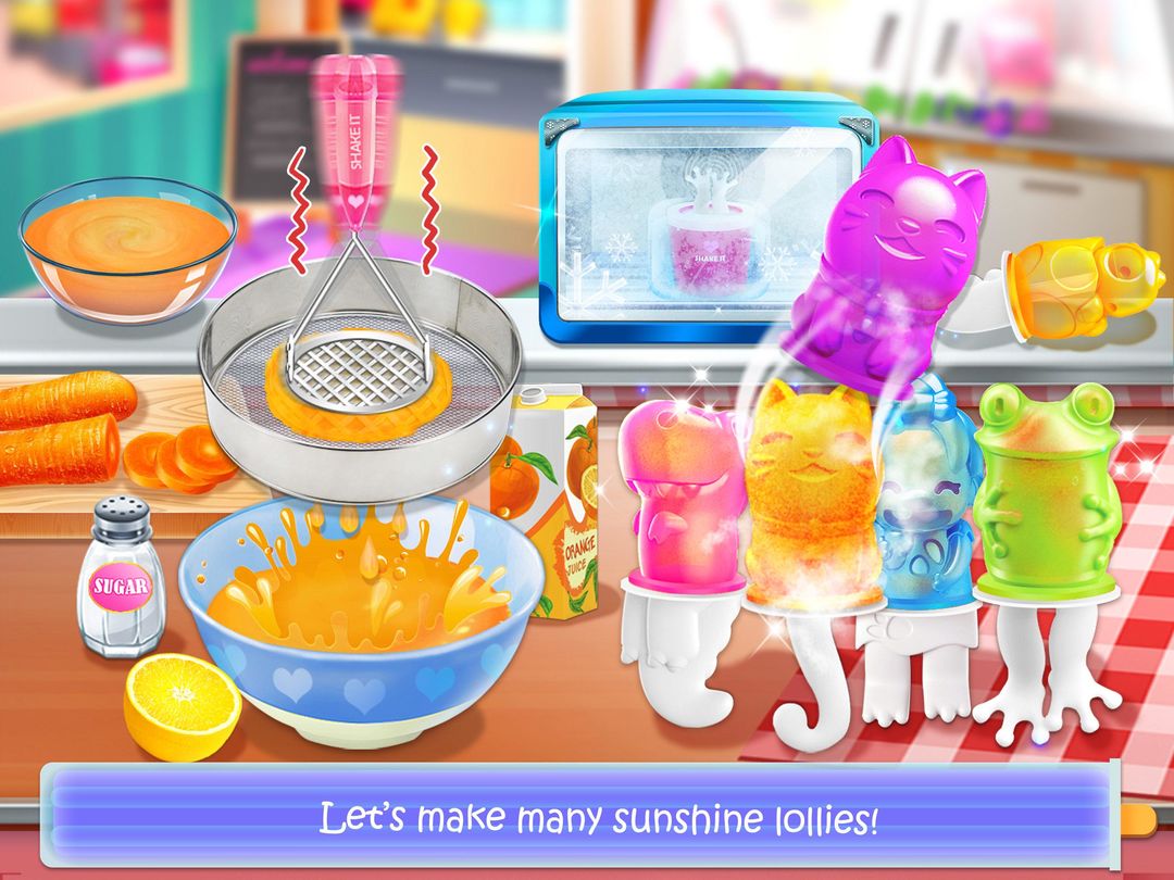 Ice Cream Lollipop Food Games遊戲截圖
