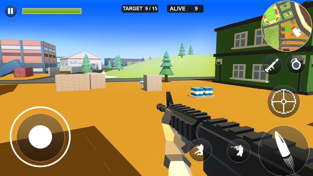 Pixel Battle Royale screenshot game