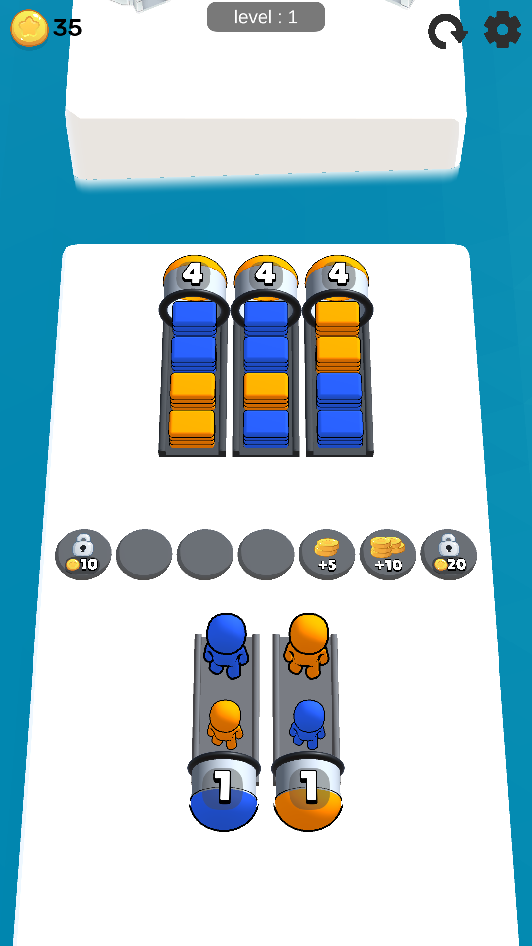 Скриншот игры Bridge People