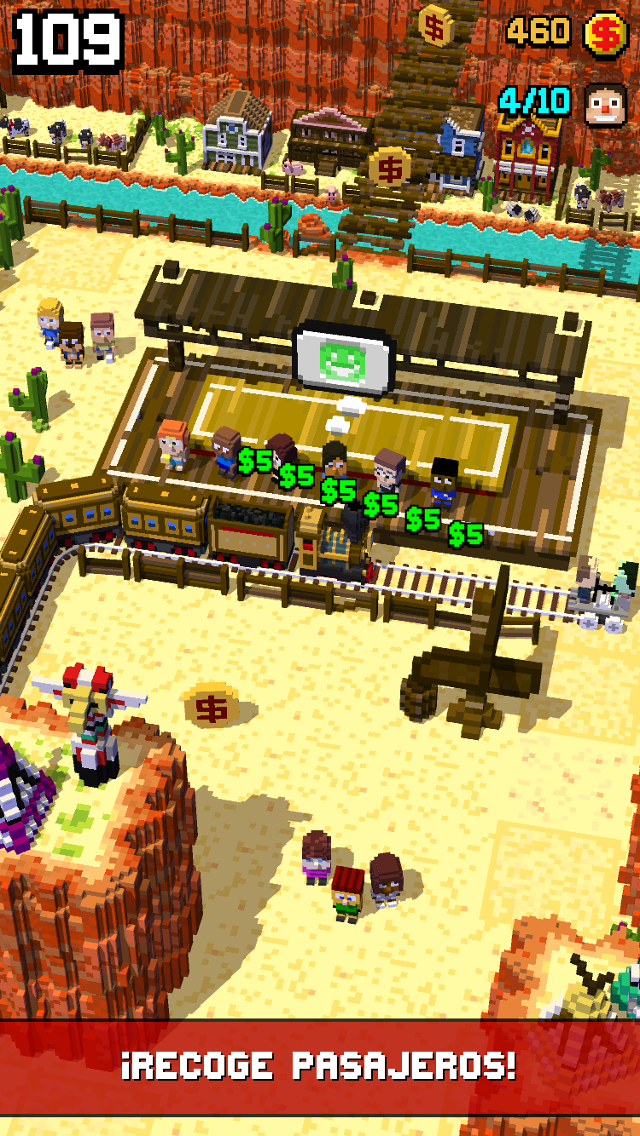 Captura de Pantalla del Juego Tracky Train