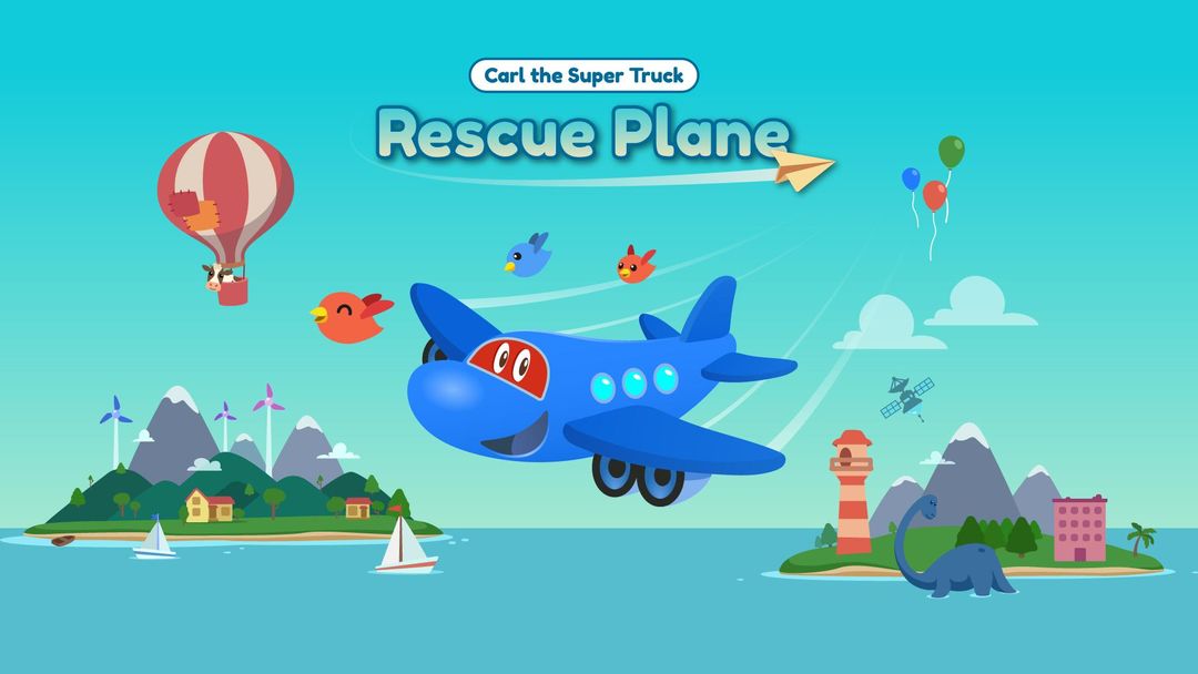 Screenshot of Carl Super Jet Airplane Rescue