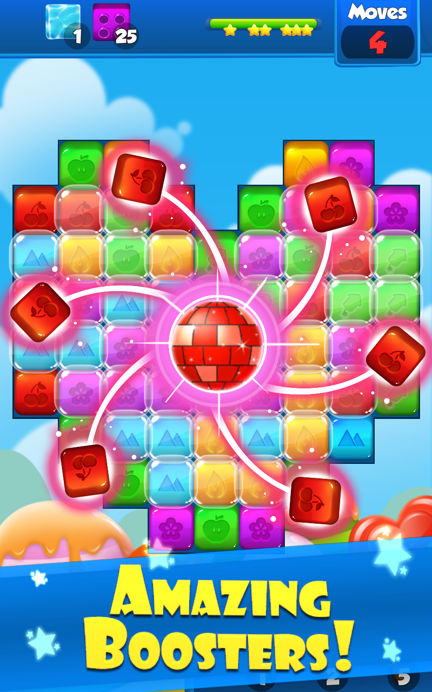 Toy Crush Smash Cubes Pop Game Screenshot