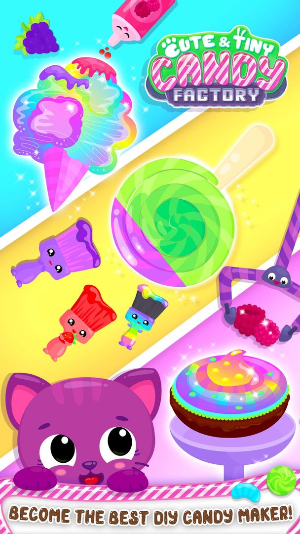 Cute & Tiny Candy Factory - Sweet Dessert Maker screenshot game