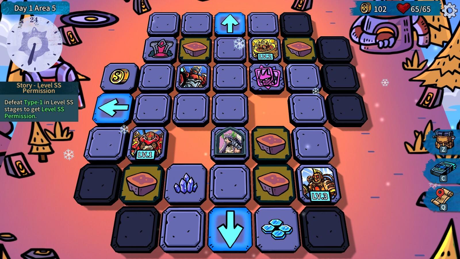 Looper Tactics Game Screenshot