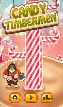 Candy Timberman Game Screenshot