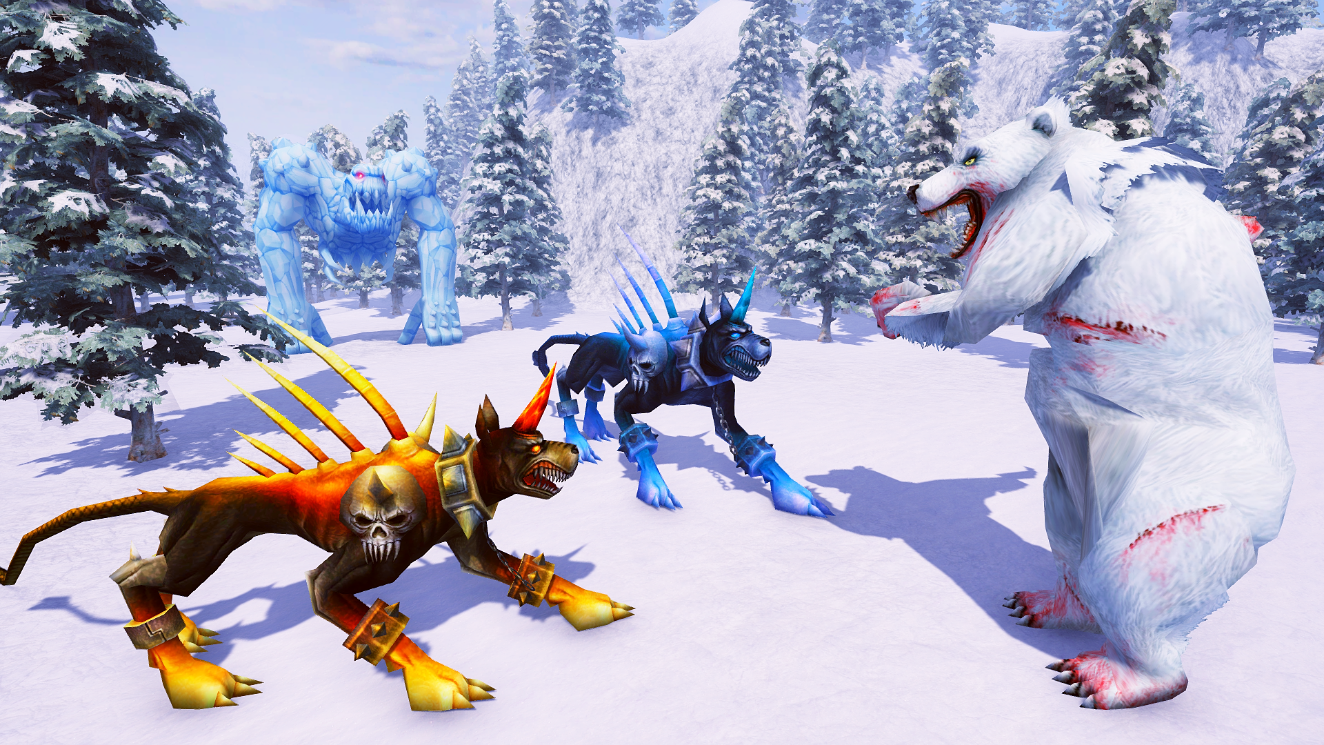 Cuplikan Layar Game Hellhound Simulator