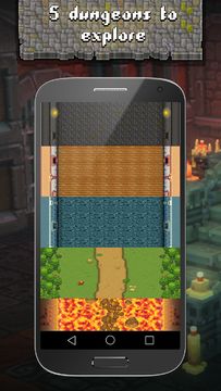 Dungeon raid Heroes ゲームのスクリーンショット