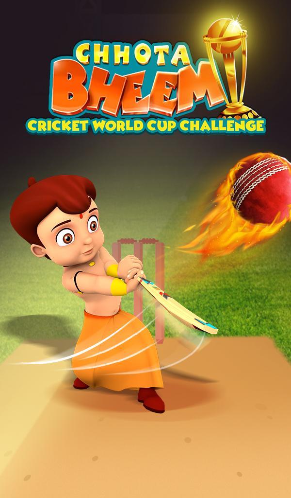 Chhota Bheem Cricket World Cup Challenge Game Screenshot