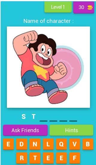 Steven Universe Character Game screenshot game