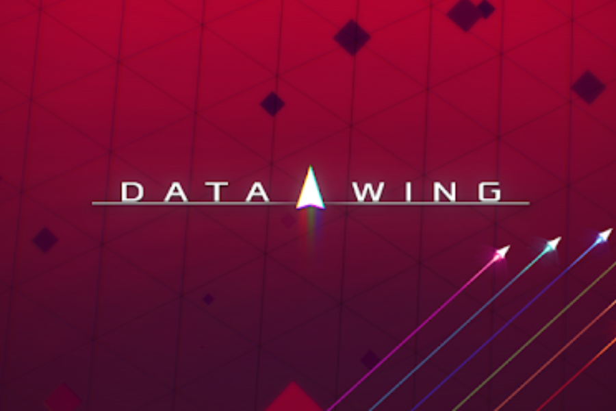 Screenshot of the video of DATA WING