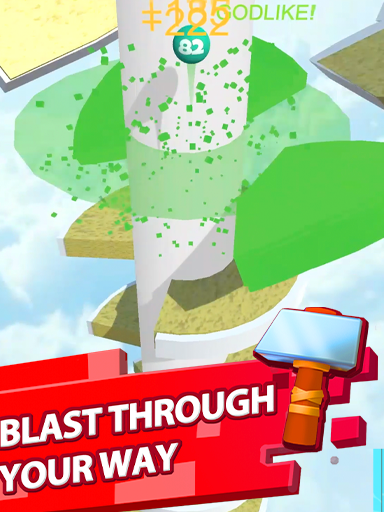 Helix Jump Game Screenshot