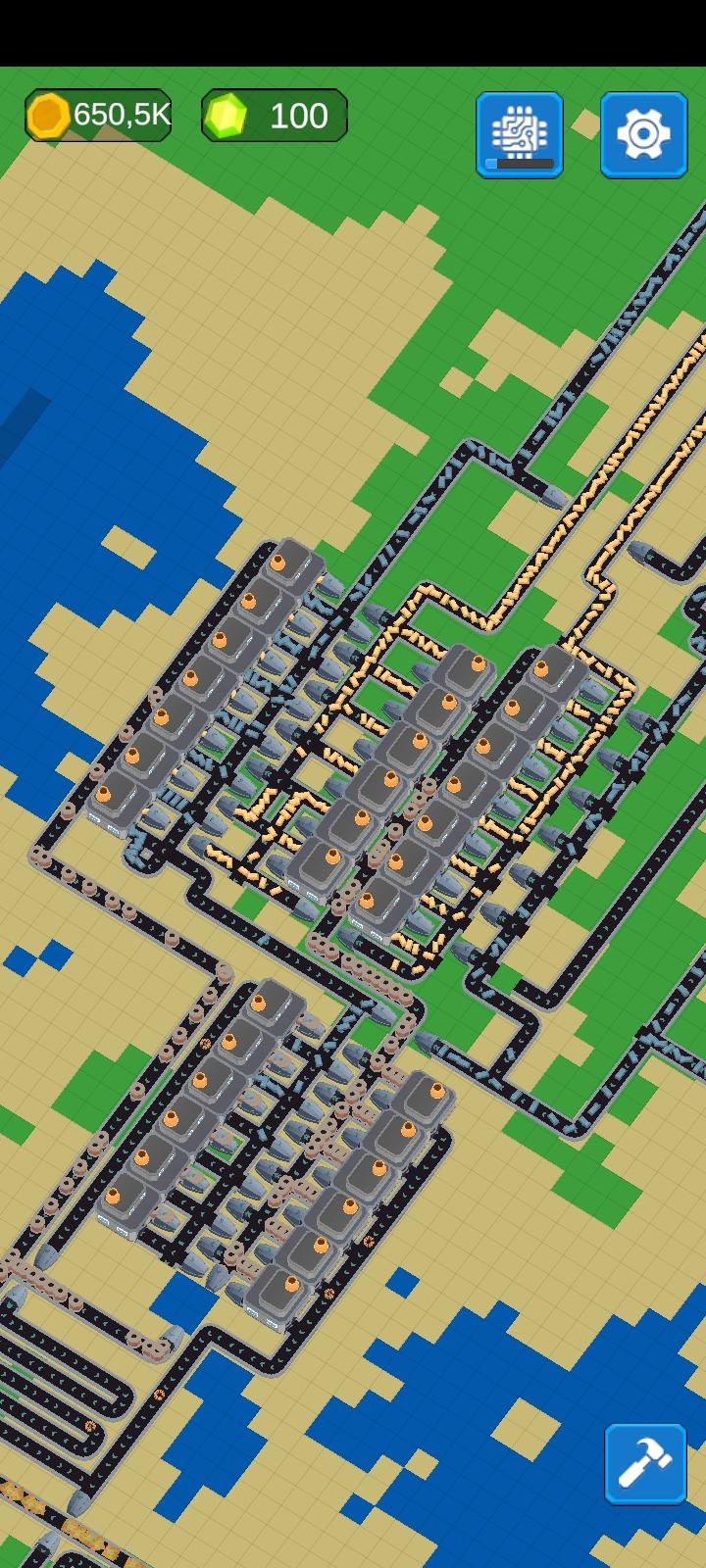 Factory Industrial Builder Game Screenshot