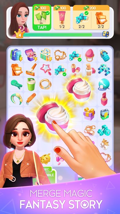 Screenshot of Merge Magic: Fantasy Story