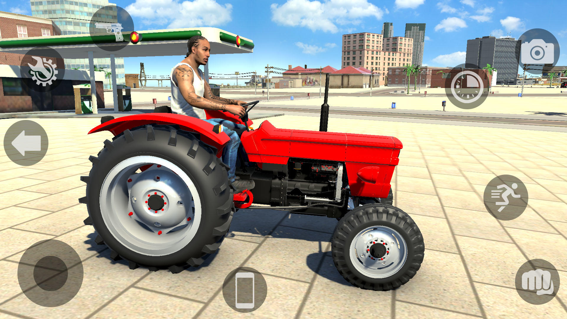 Indian Bike Crime Driving 3D Game Screenshot