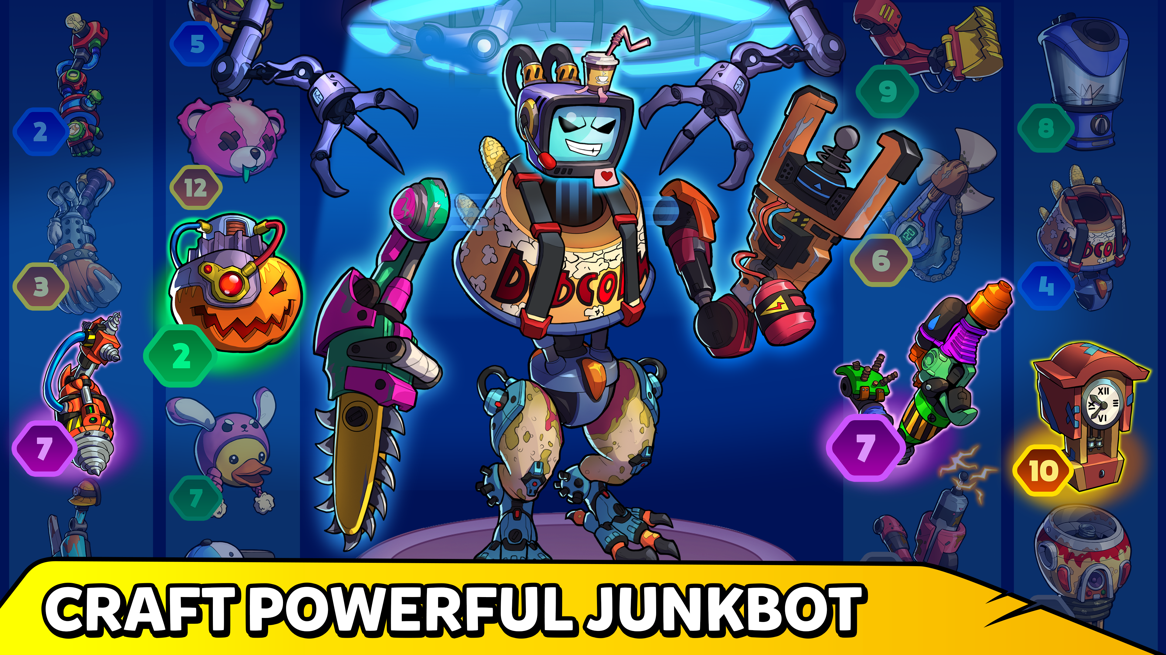 Junkineering: Robot Wars RPG Game Screenshot
