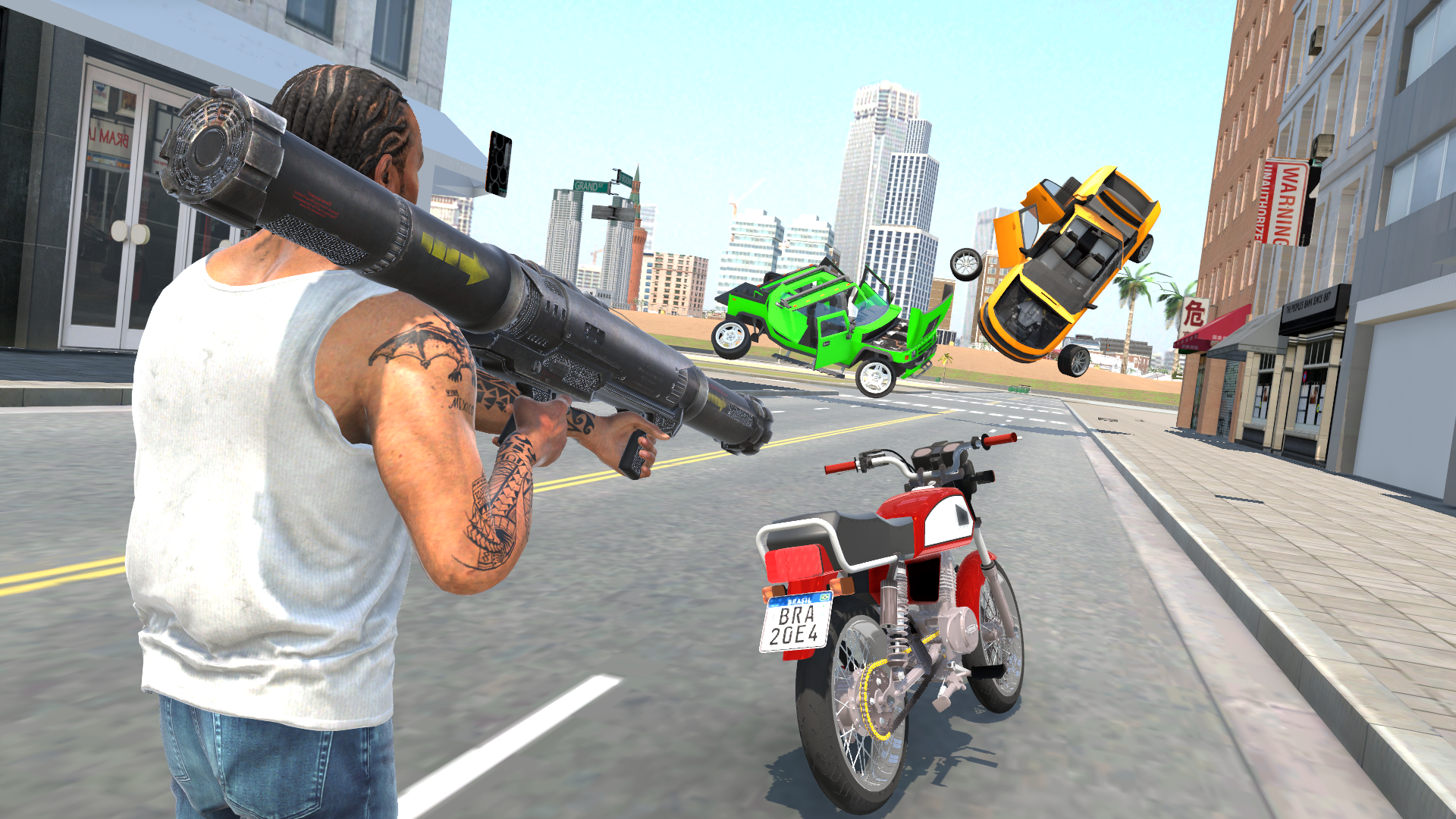Screenshot 16 of Indian Bike Game 3d Driving 