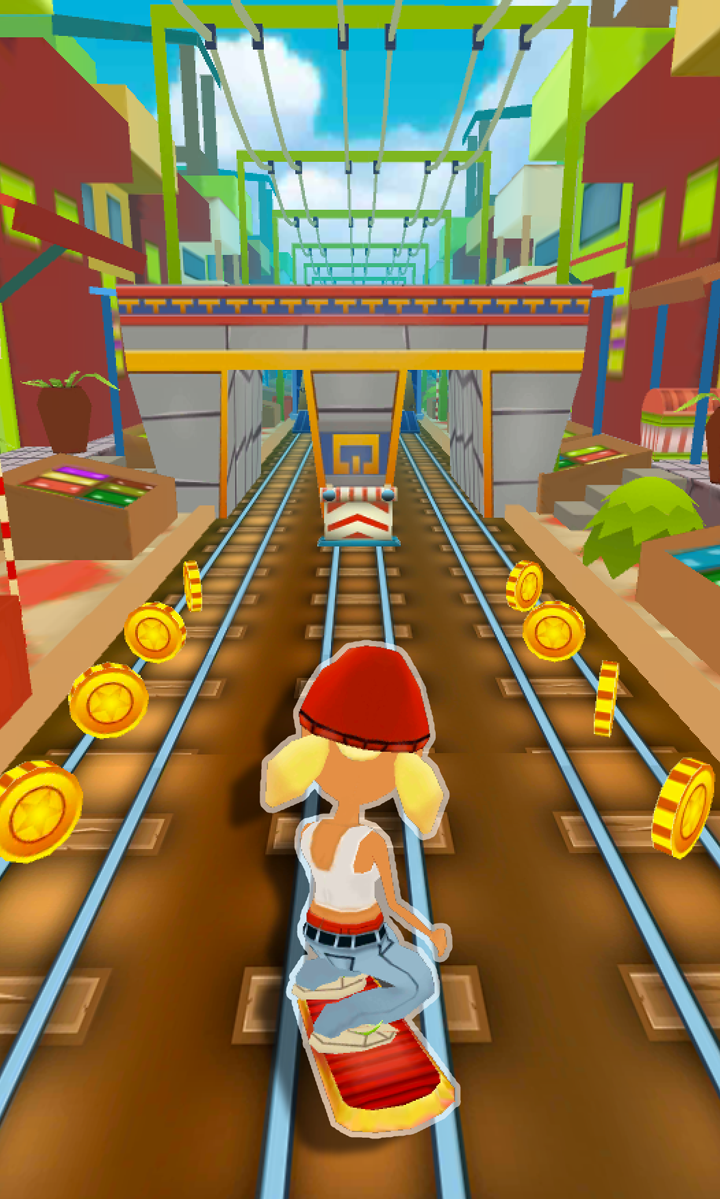 Run Subway Surf 遊戲截圖