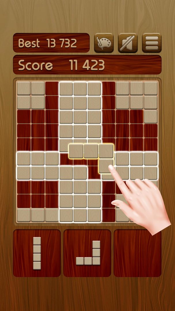 Screenshot of Woody Block Puzzle ®