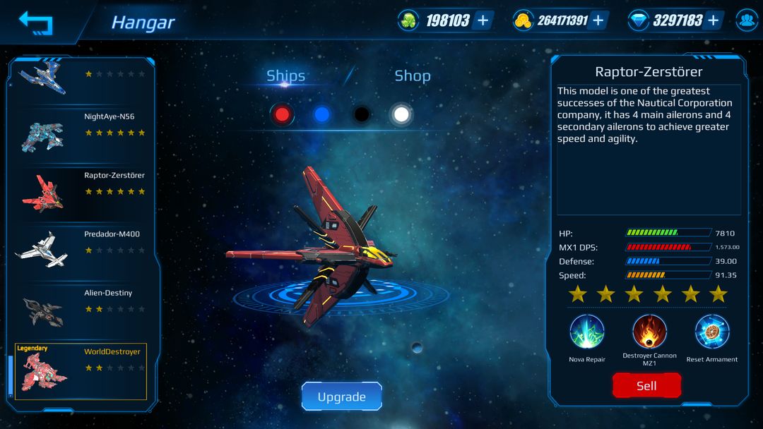 Space Conflict screenshot game