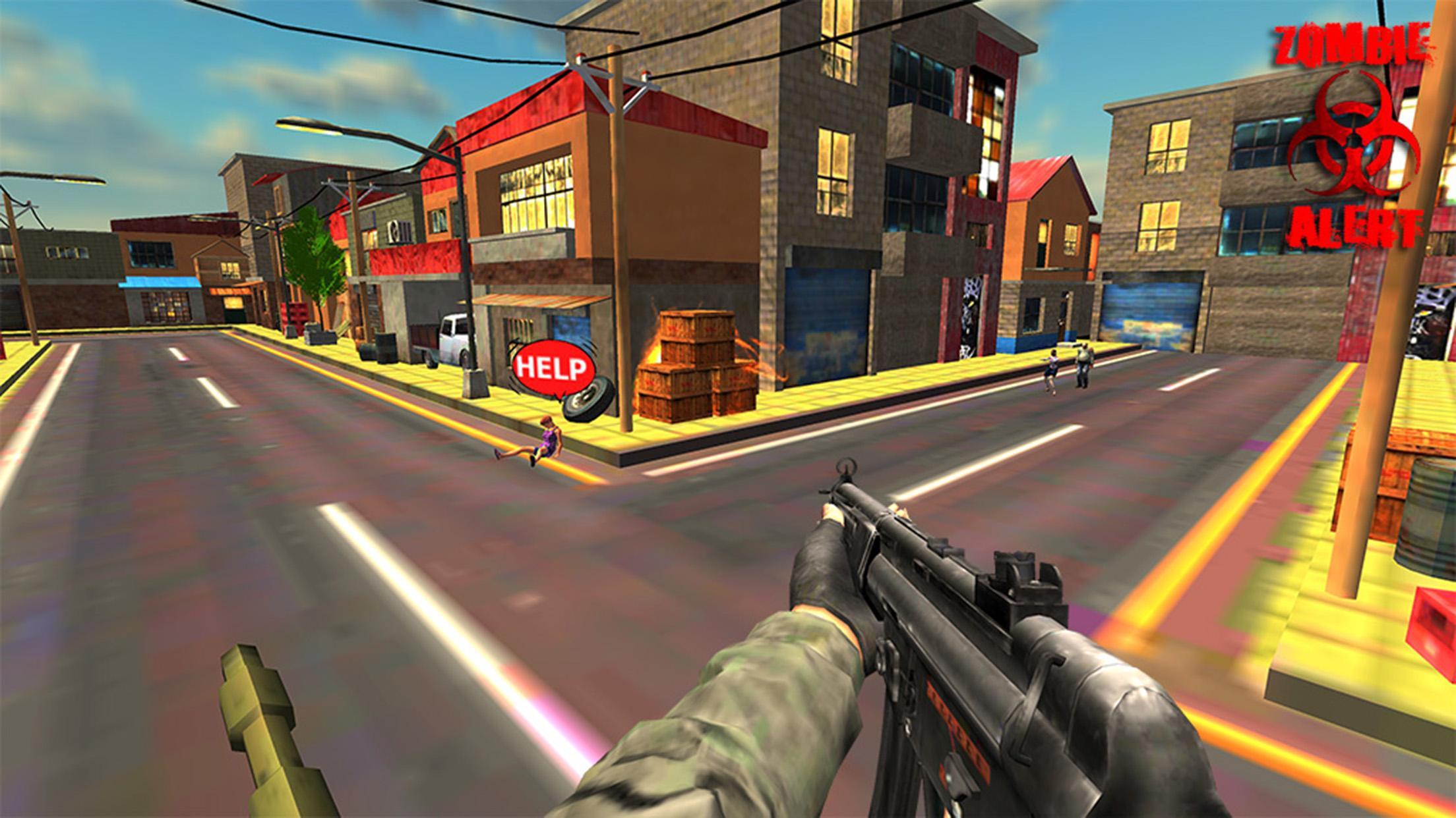 Zombie Sniper Hunter 3D Game Screenshot