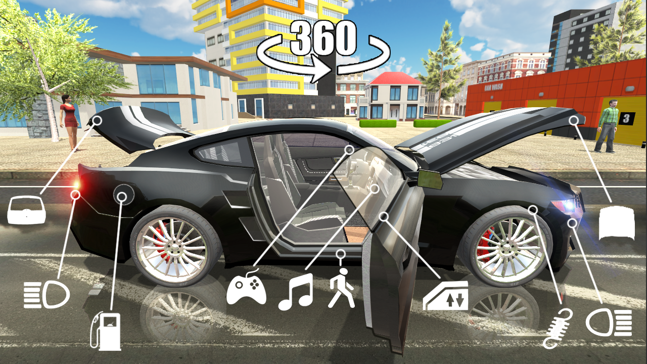 Screenshot 1 of Car Simulator 2 1.50.36