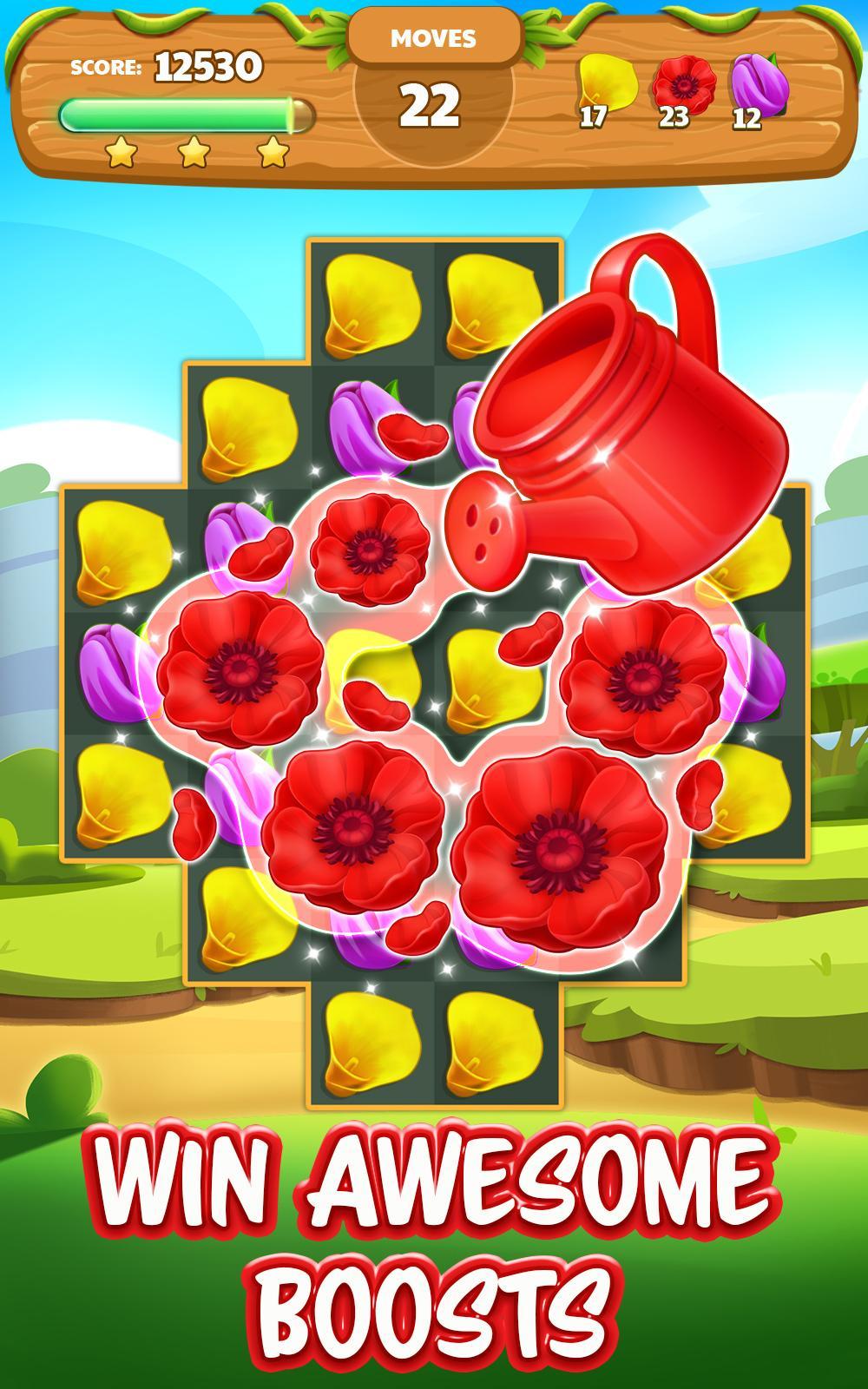 Tulip Match ゲームのスクリーンショット