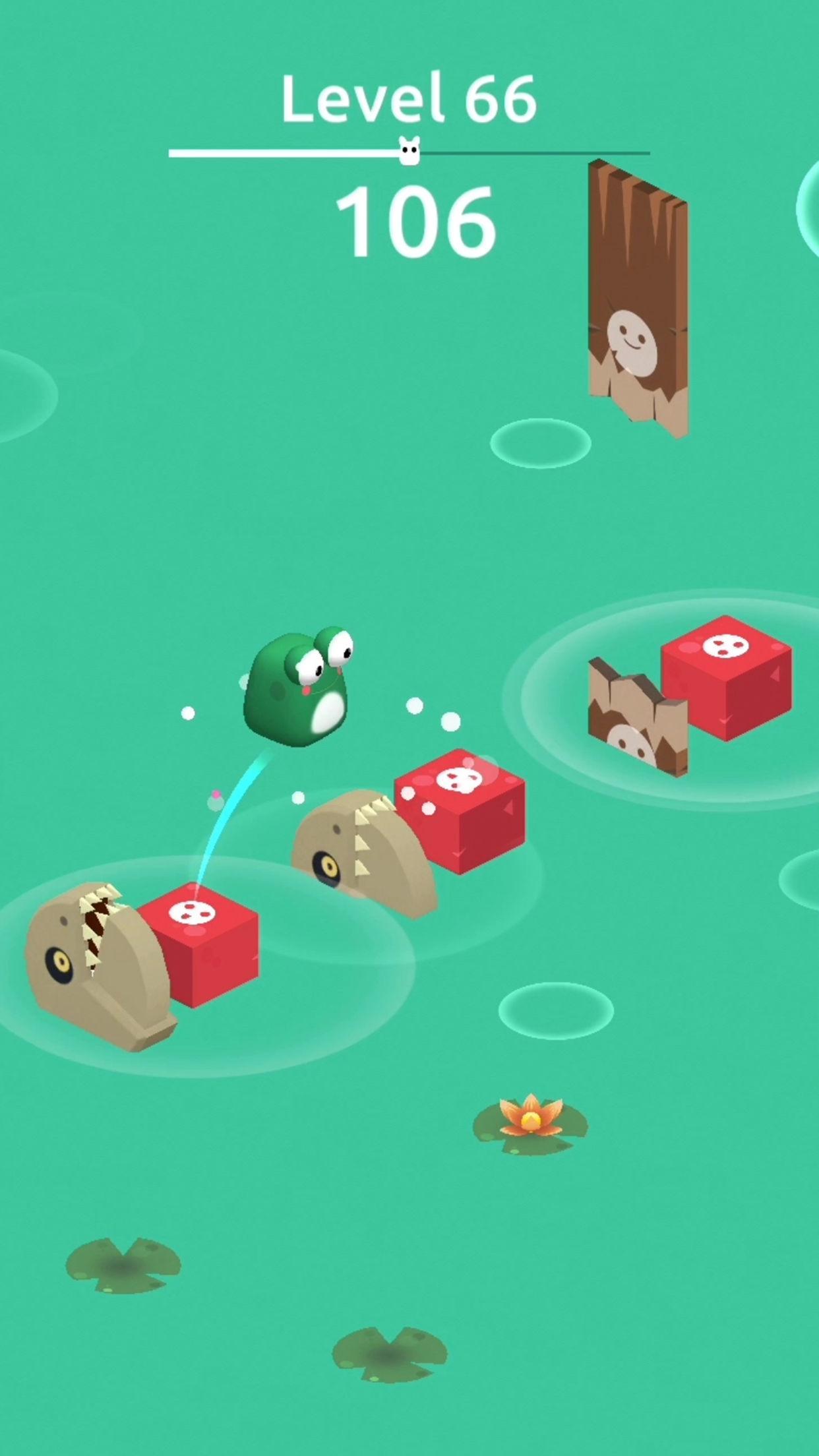 蹦蹦跳 : Q萌小清新 Game Screenshot