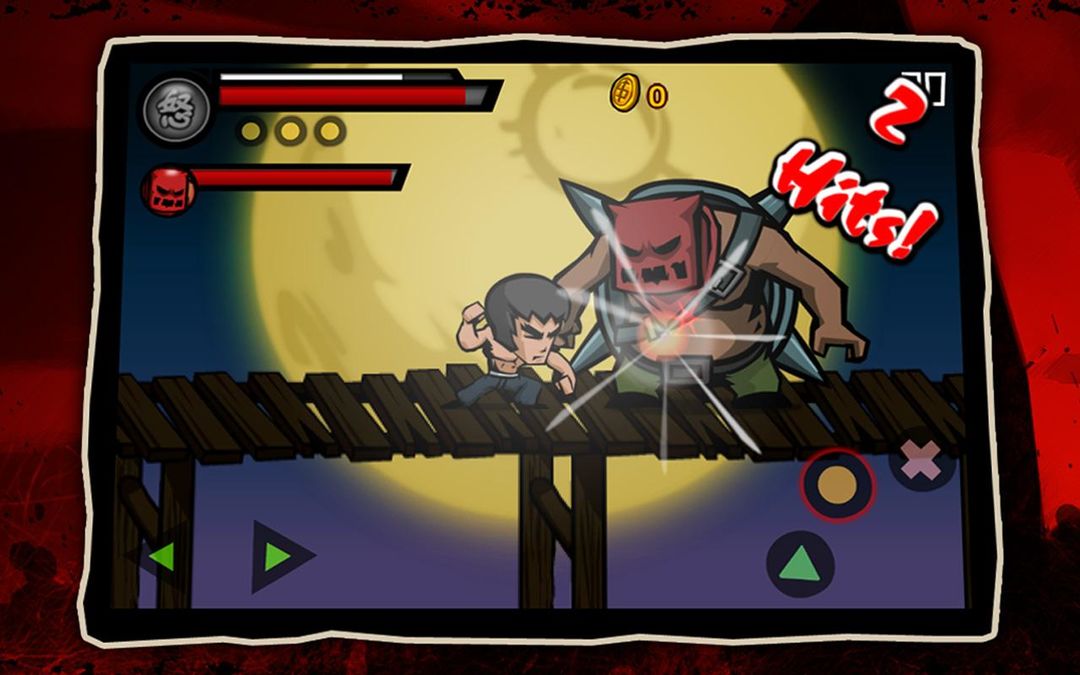 KungFu Warrior ภาพหน้าจอเกม