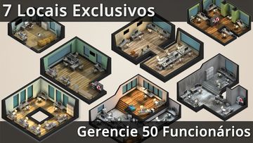 Captura de Tela do Jogo Game Studio Tycoon 3