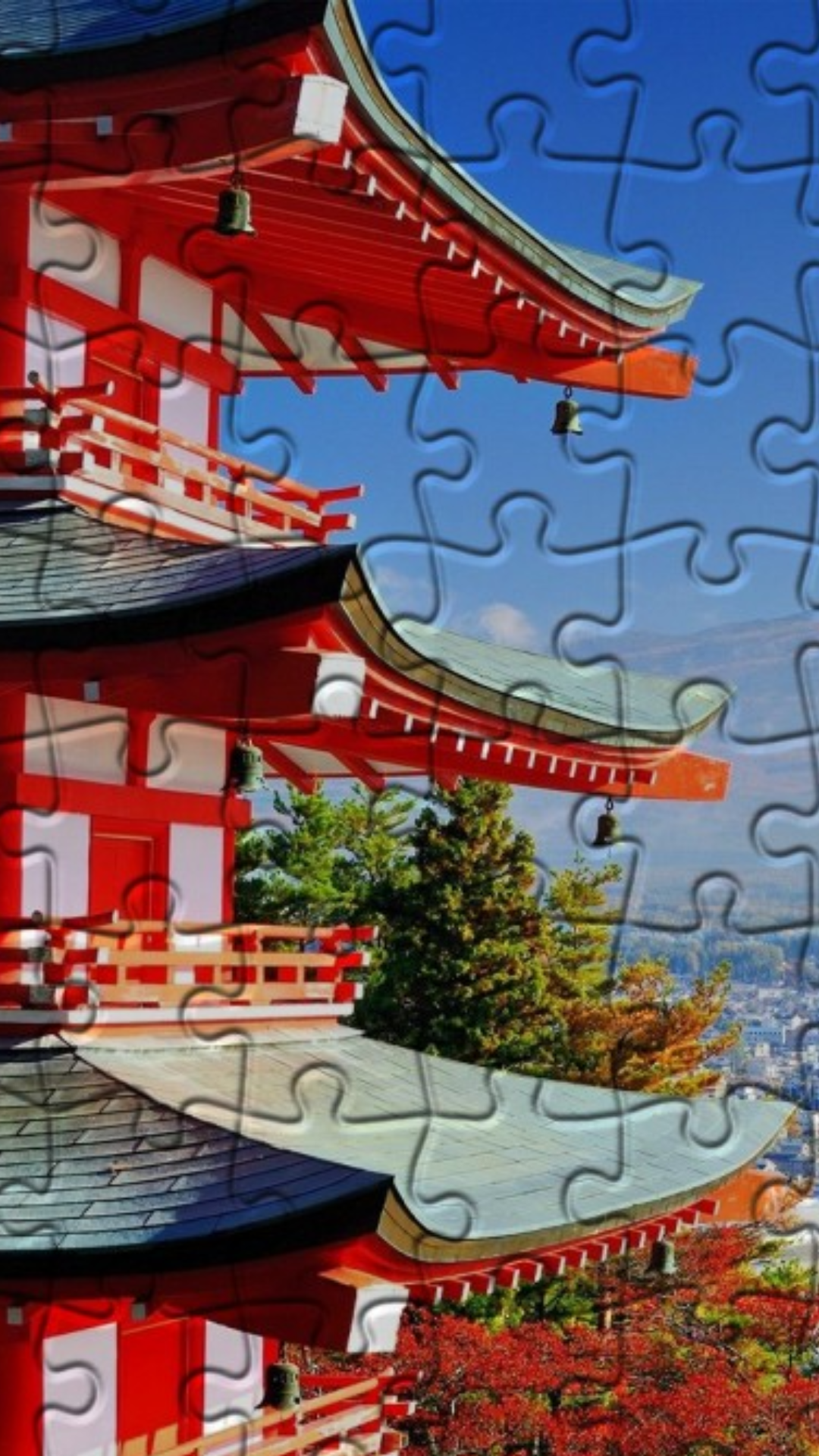 Japanese Jigsaw Puzzles Game Screenshot