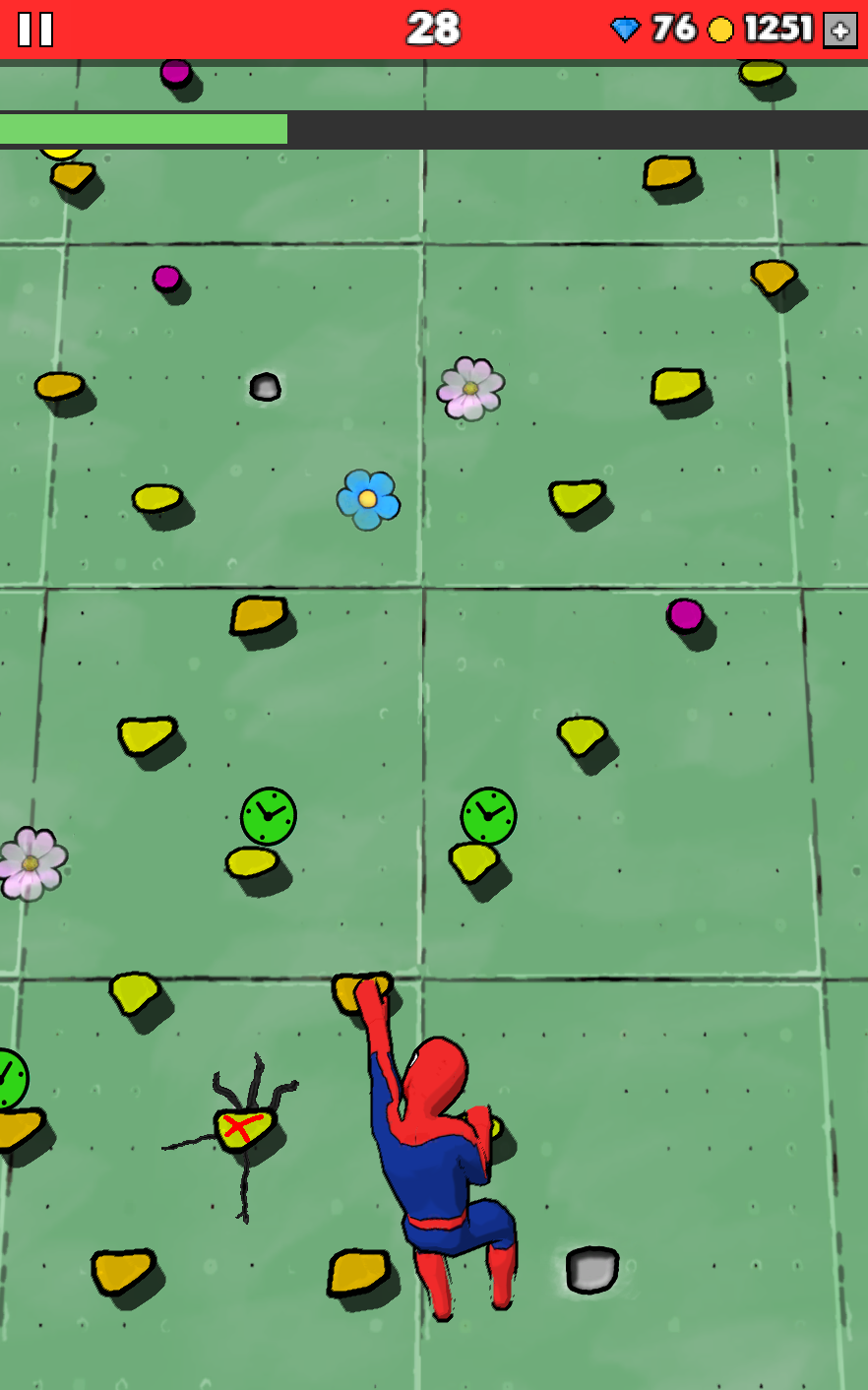 Climb the Wall 2 Game Screenshot