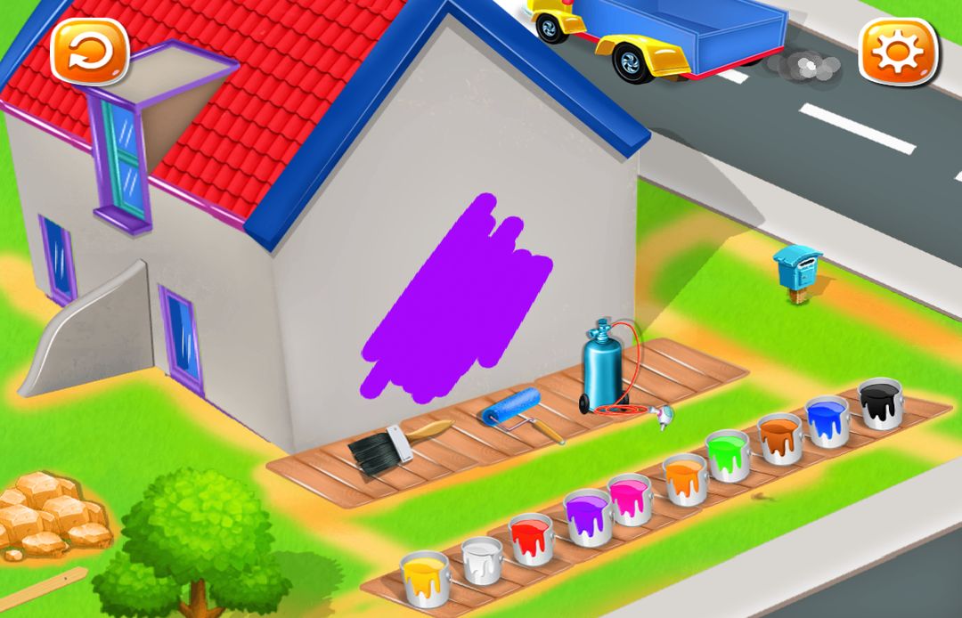 Screenshot of Construction City For Kids