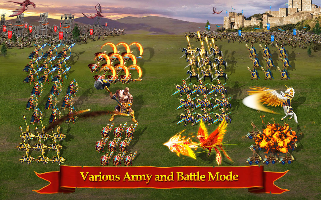 Screenshot of Clash of Empires : Throne Wars