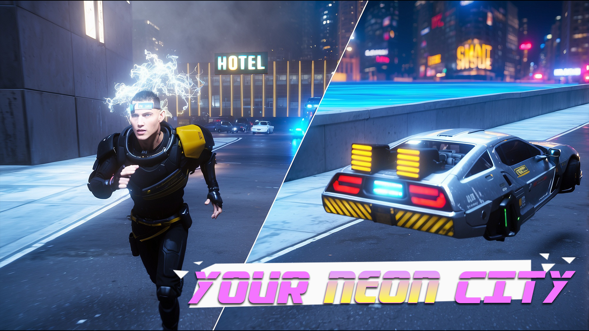Screenshot 1 of Cyber ​​City 6: Neon Nexus로 이동 0.0.4.8