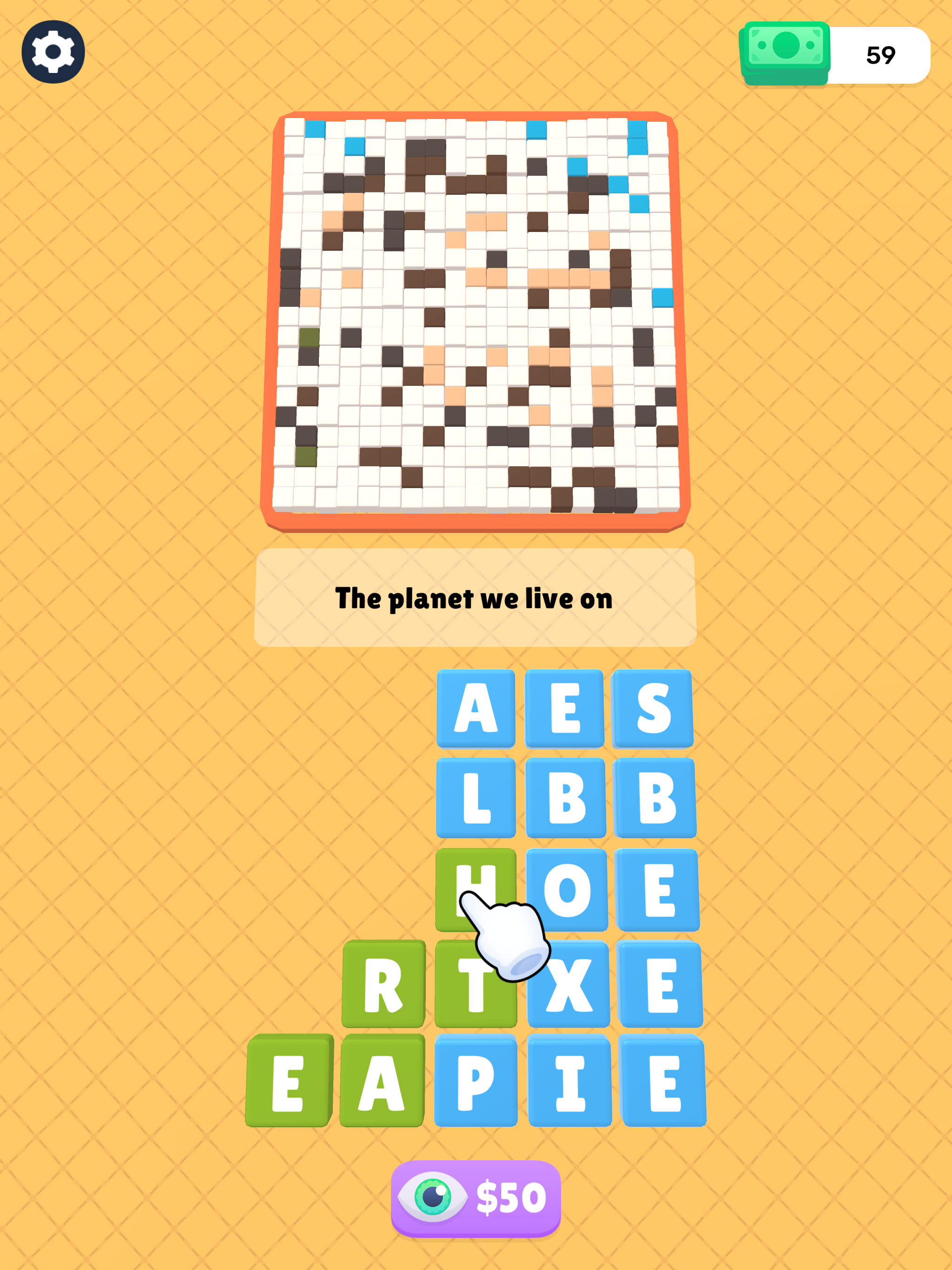 Word Miner! Game Screenshot