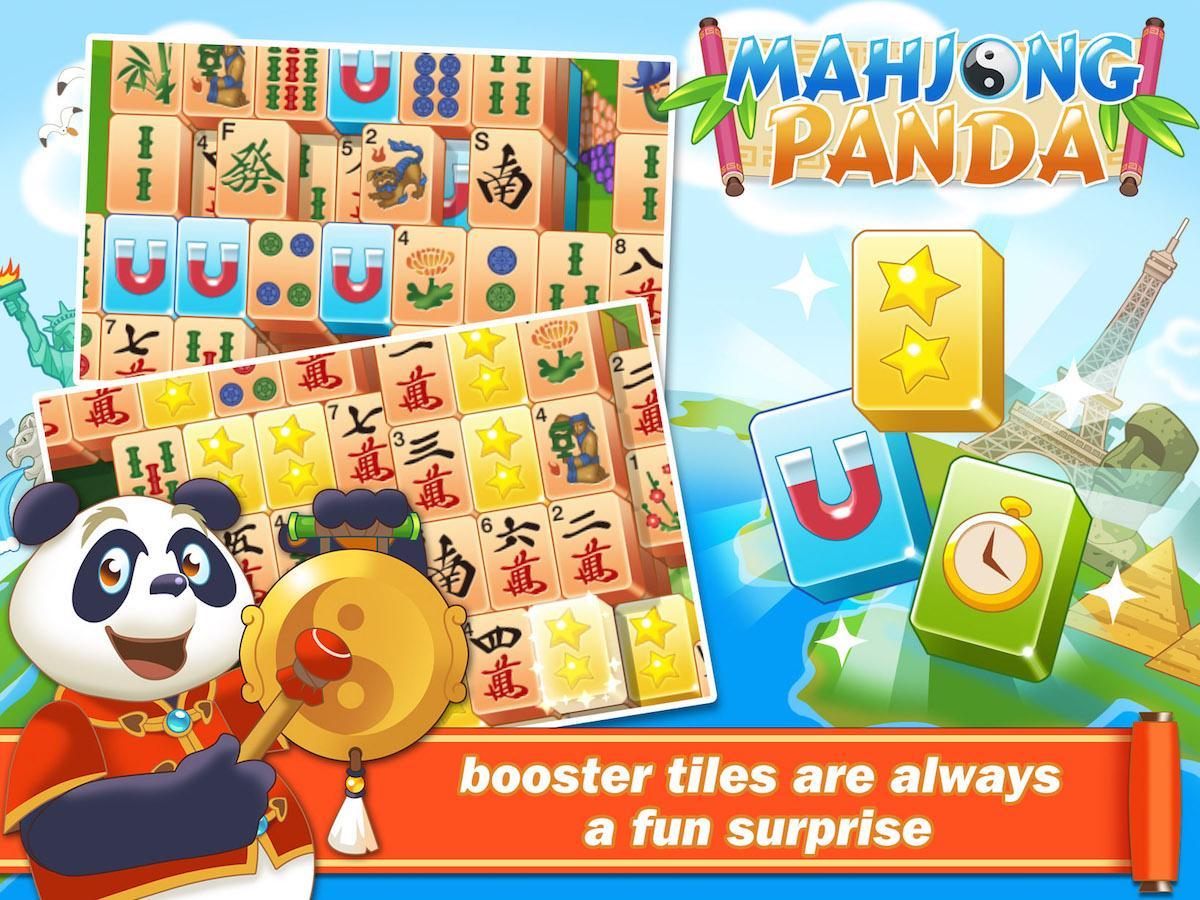 Mahjong Panda Game Screenshot