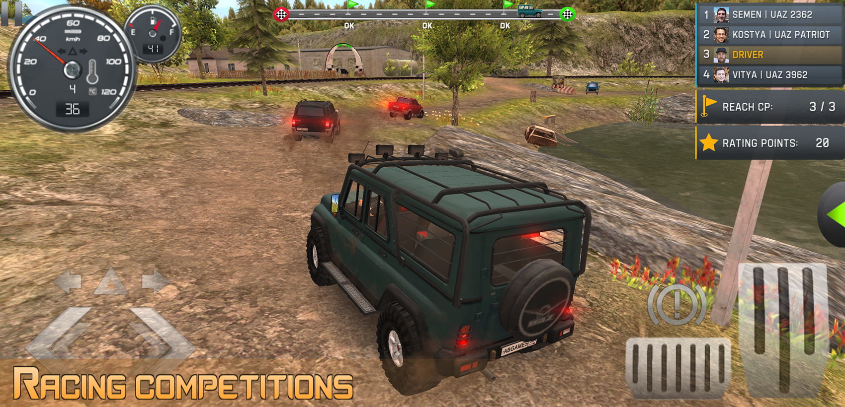 Russian Car Driver Uaz Hunter Game Screenshot