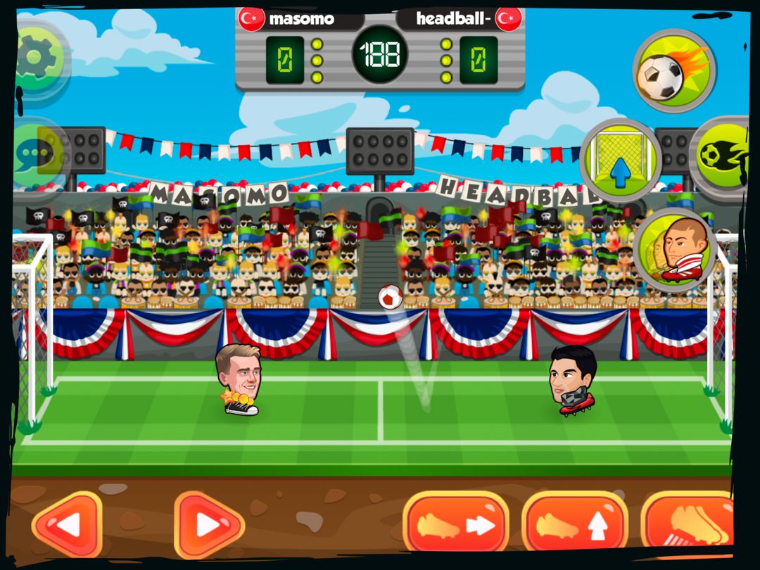 Screenshot of Online Head Ball