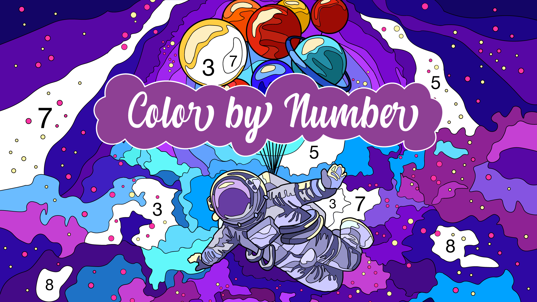 Screenshot 1 of Happy Canvas™ Color by Number 3.1.0