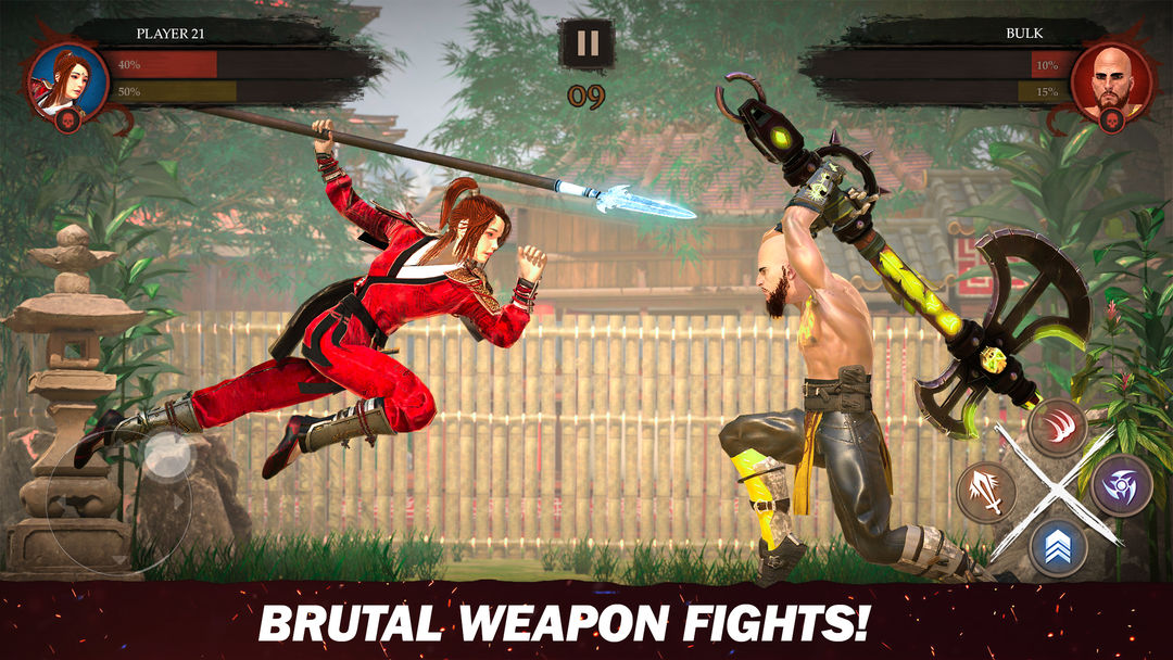 Screenshot of Ninja Master RPG Fighting Game