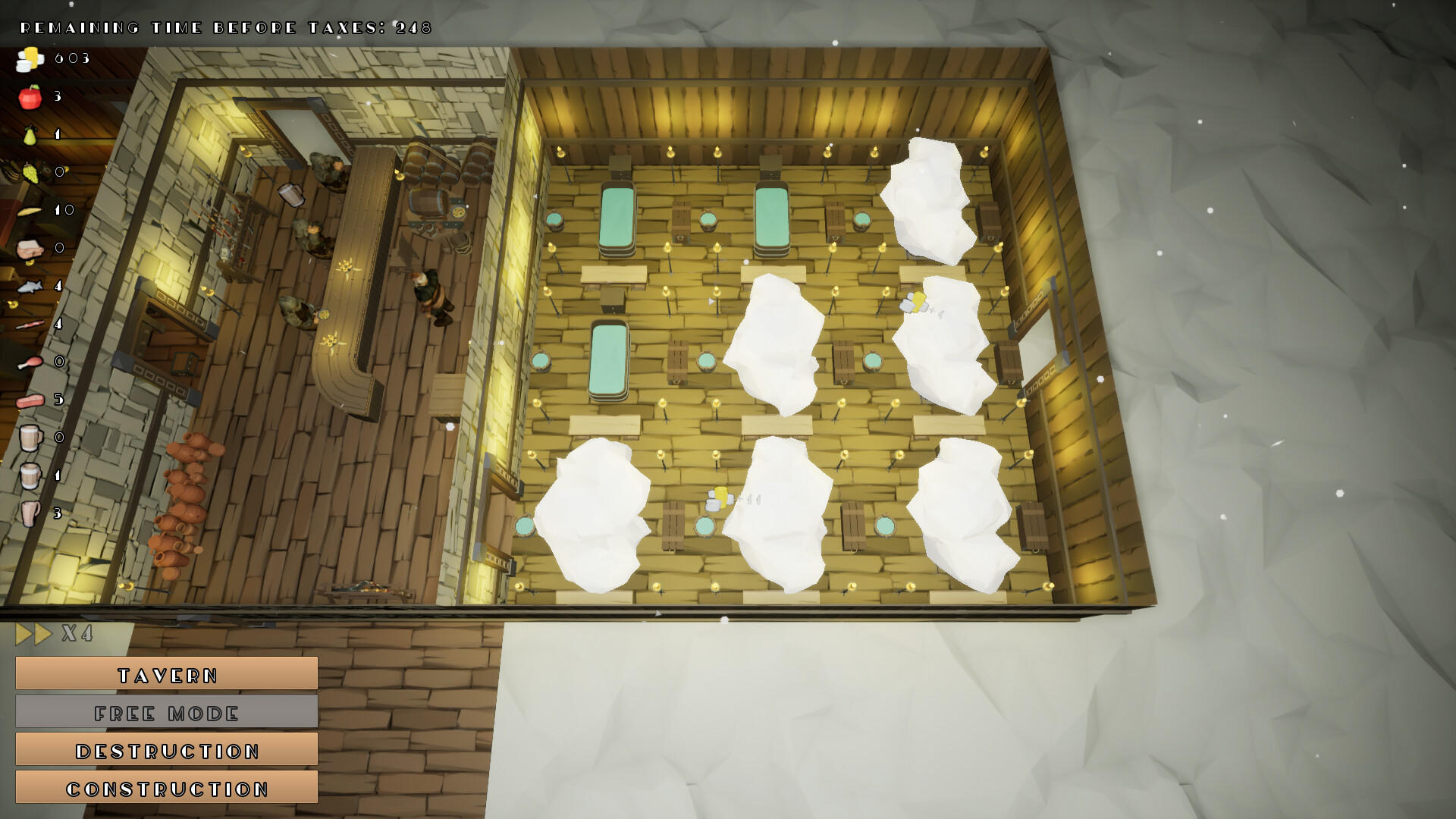 Medieval simulators: Tavern Game Screenshot