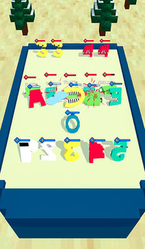Merge Craft ABC: Fusion Master Game Screenshot