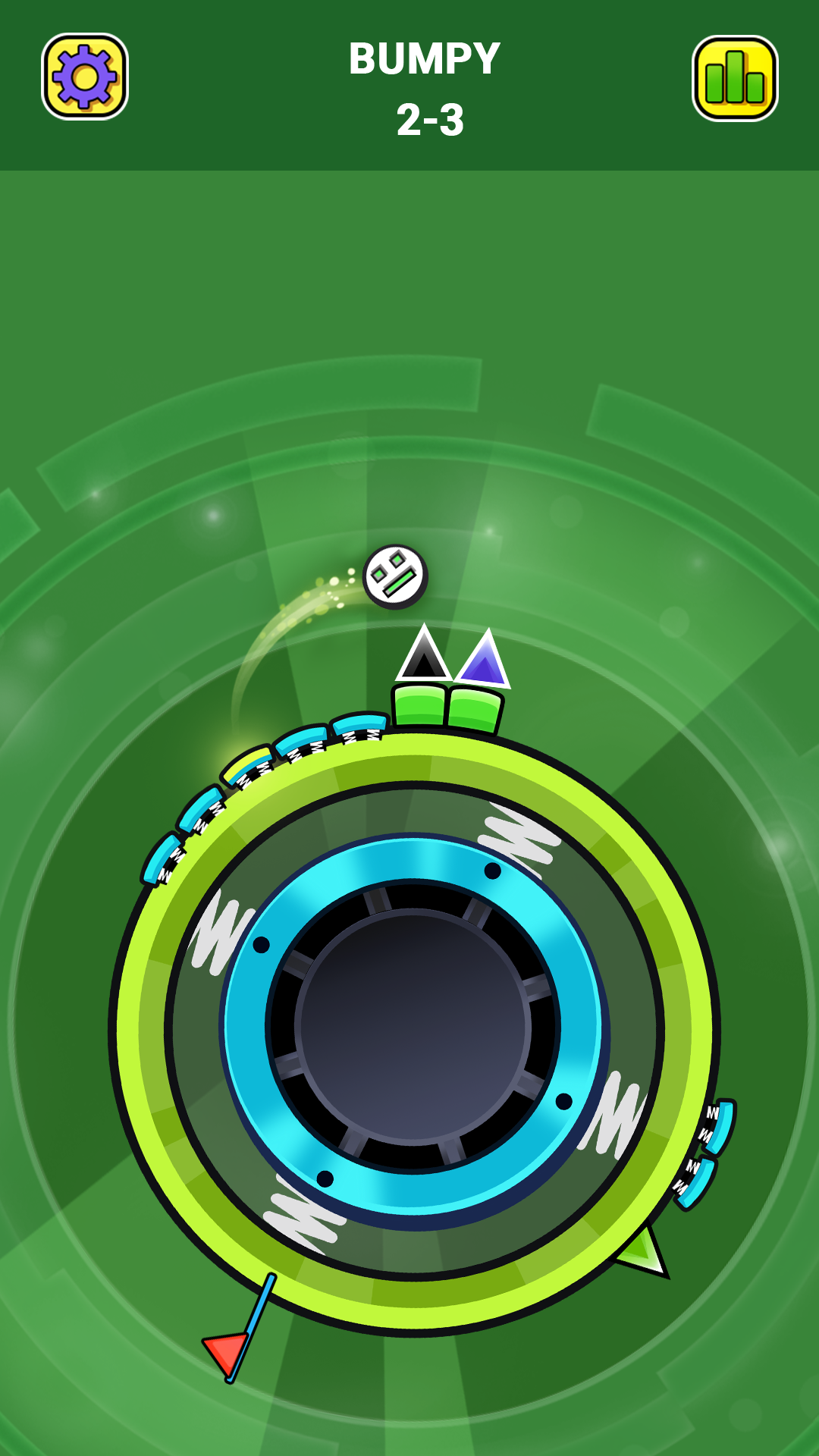 Geometry Loop Game Screenshot